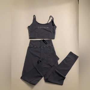 Lounge underwear matching set in size small